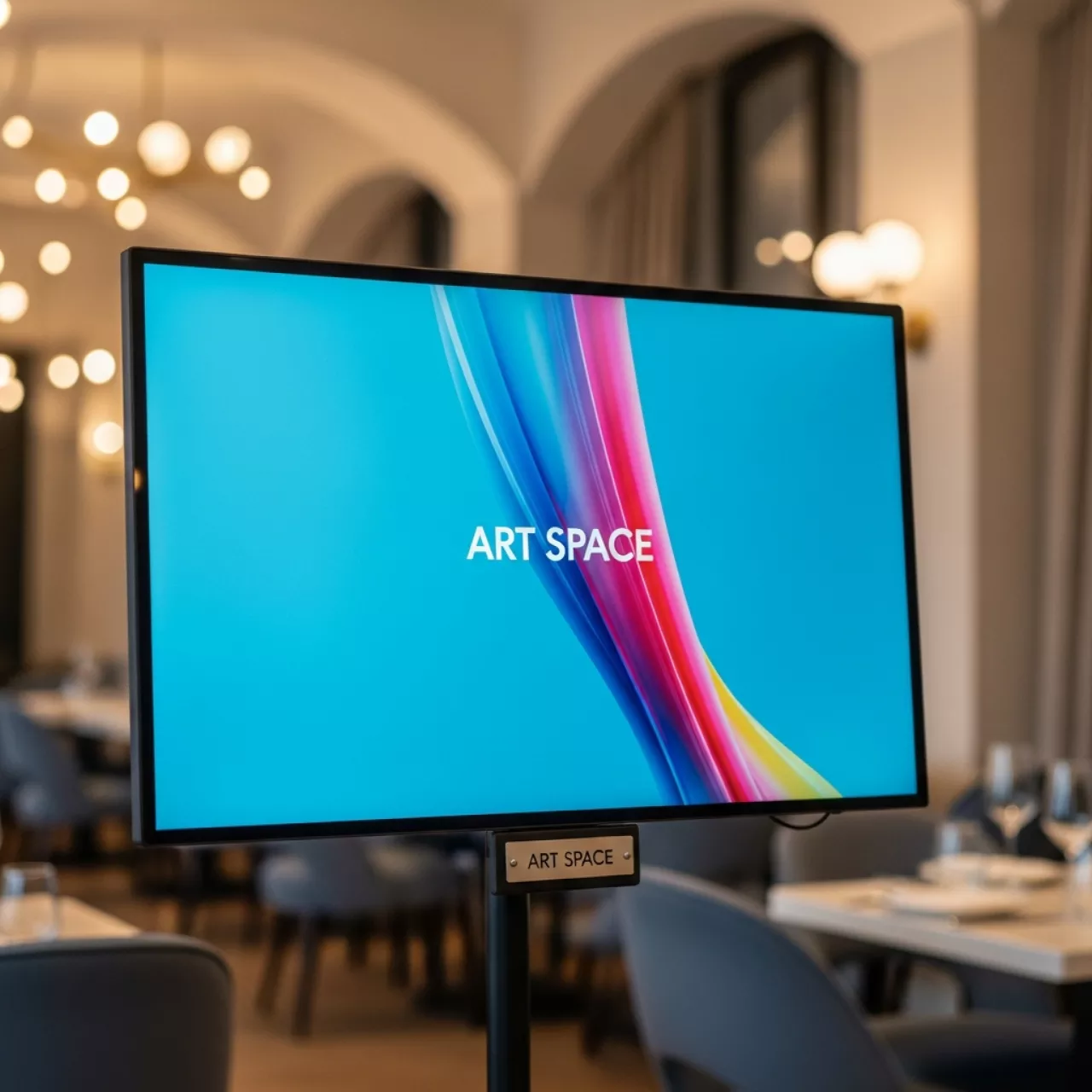 Аренда Панель профессиональная Hikvision DS D6043UN B 43 дюйма в ресторане «Sanremo» — ART SPACE