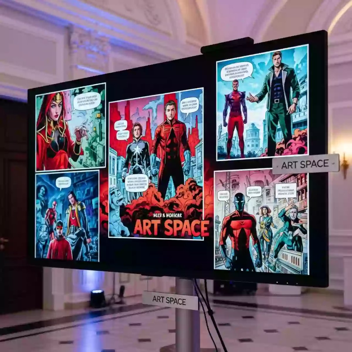 Аренда Панель профессиональная Lumien LTT7701UHD в Mantera Supreme — ART SPACE