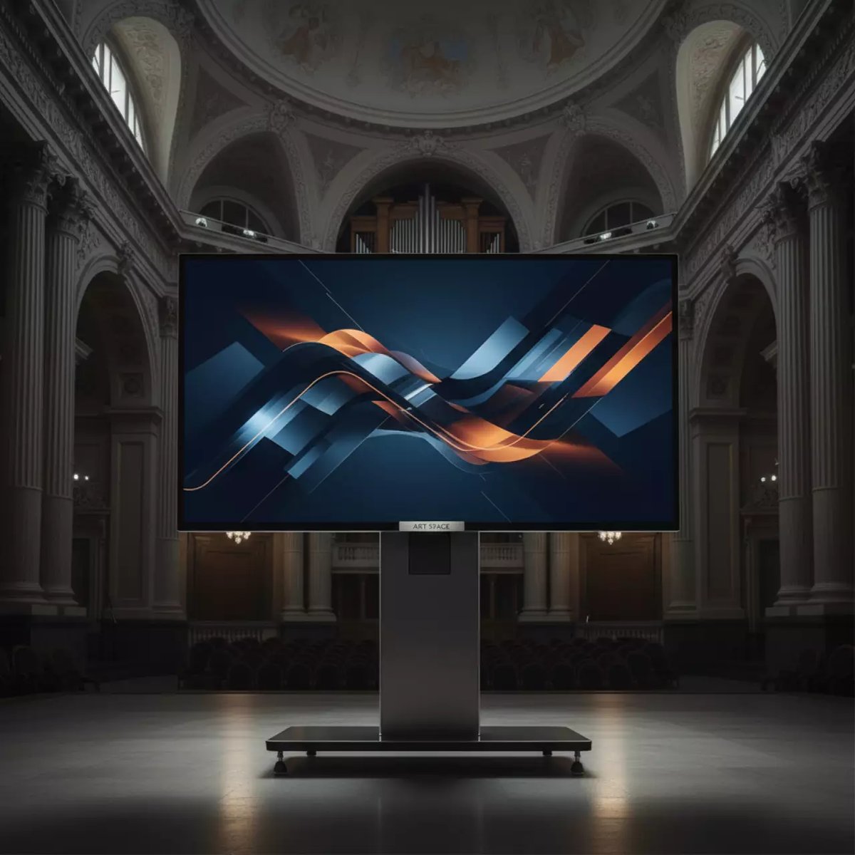 Аренда Панель профессиональная NEC V484 RPi в Зале органной и камерной музыки — ART SPACE