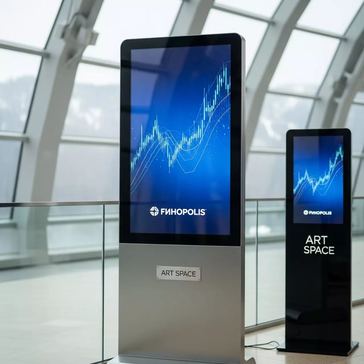 Аренда Панель профессиональная Outdoor Digital Signage BOE OF49A 49 дюймов в ледовом дворце «Роза Хутор» — ART SPACE