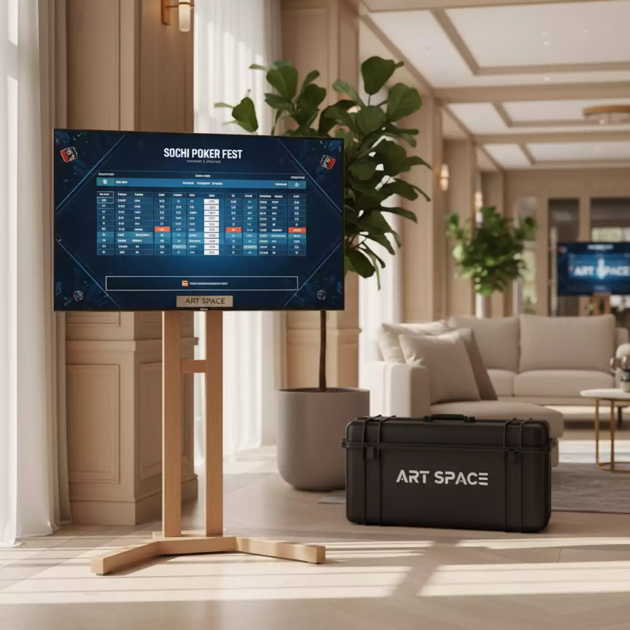 Аренда Панель профессиональная Philips BDL4330QL Full HD 43 дюйма в Boutique Hotel PORTUM 1905 — ART SPACE