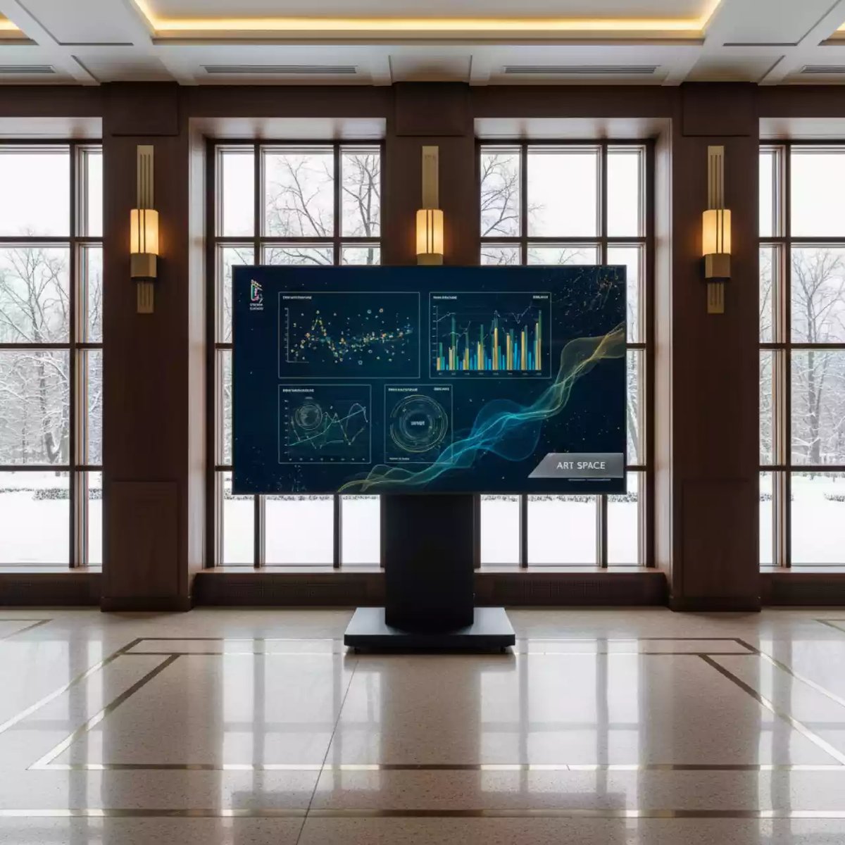 Аренда Панель профессиональная Philips BDL5588XC 00 в Маринс Парк Отеле — ART SPACE