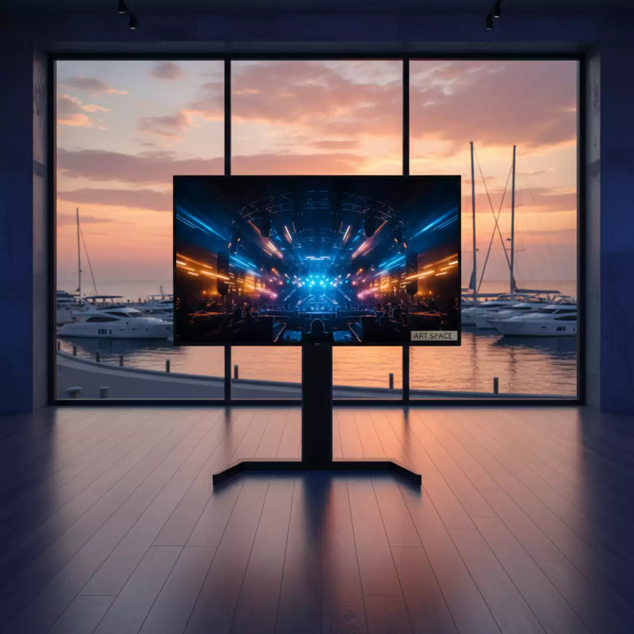 Аренда Панель профессиональная Prestel CD NF155A 55 на территории Морпорта Сочи — ART SPACE