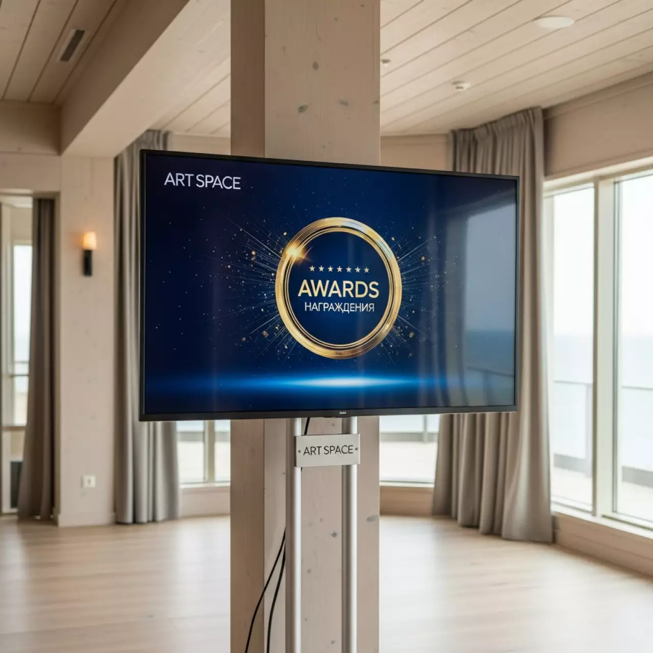 Аренда Панель профессиональная Prestel CD NF565A 65 в зале «Чайка» (Морпорт) — ART SPACE