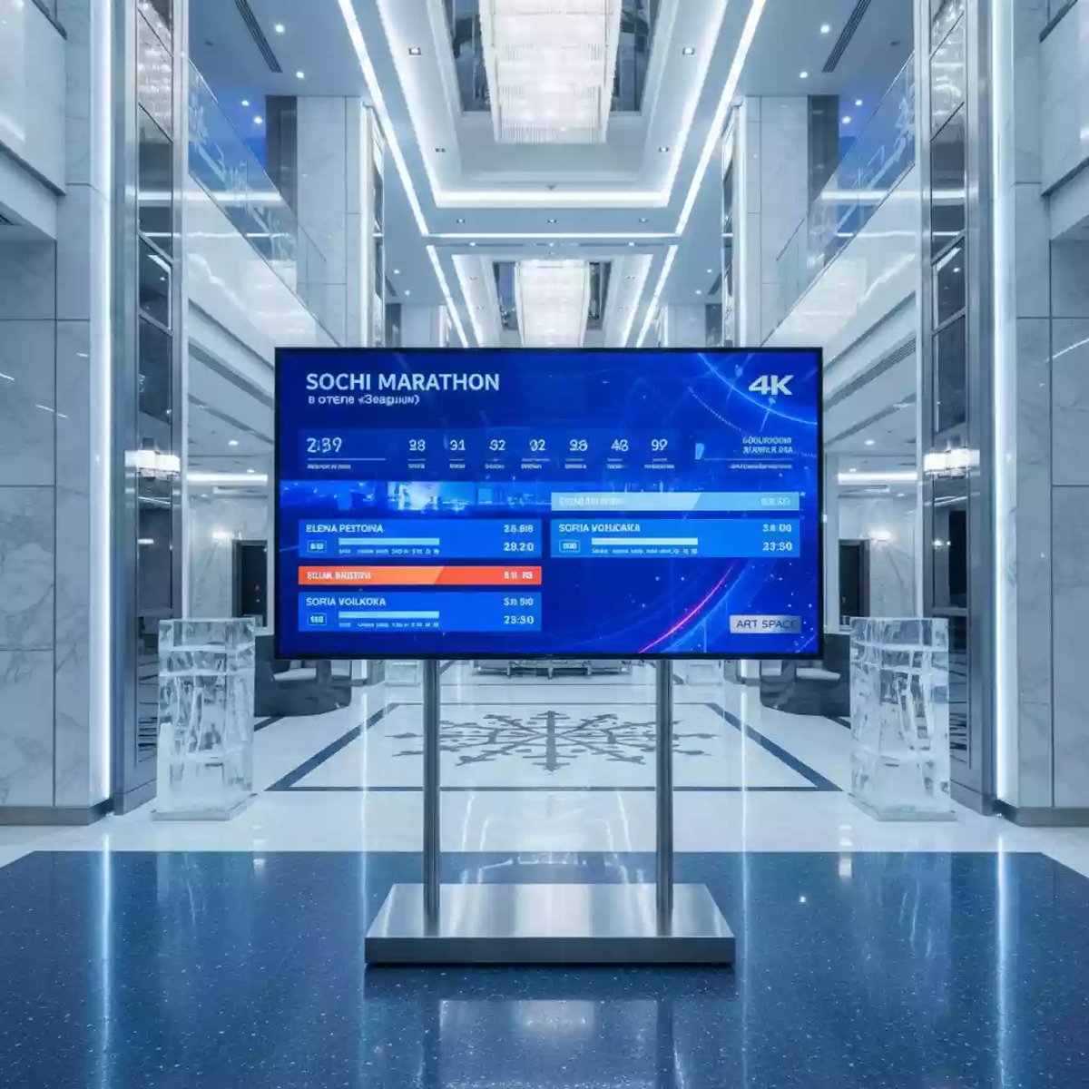 Аренда Панель профессиональная Prestel LSP 110A 110" 4K UHD в отеле «Звездный» — ART SPACE