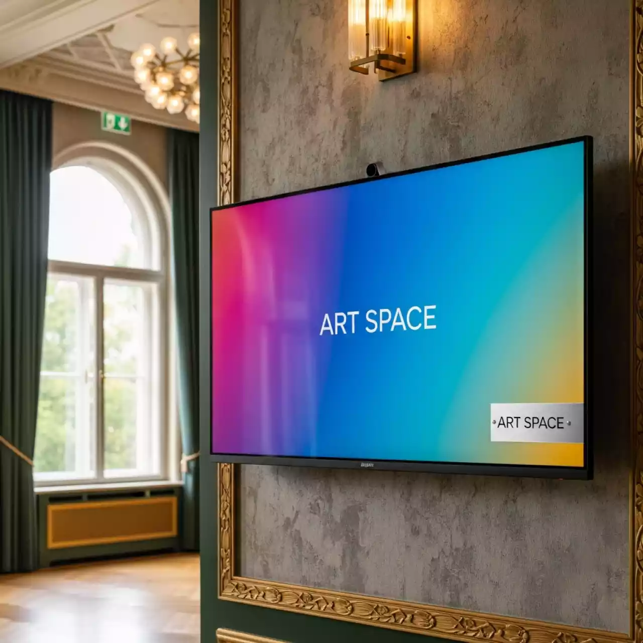 Аренда Панель профессиональная Prestigio DS wall mount 43 PDSIK43WNN0L в Boutique Hotel PORTUM 1905 — ART SPACE