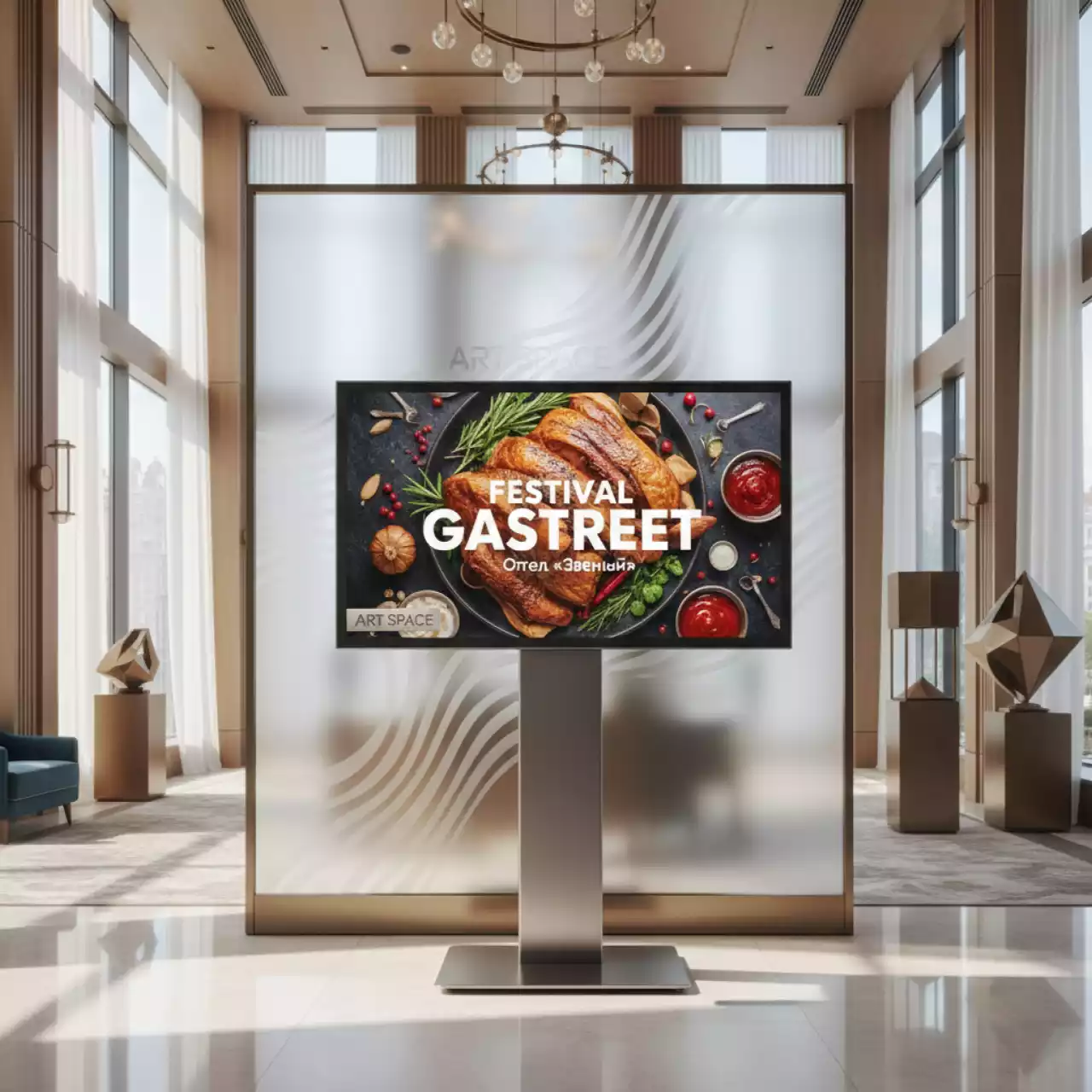 Аренда Панель профессиональная Vestel PR43D 4H 43 дюйма в отеле «Звездный» — ART SPACE