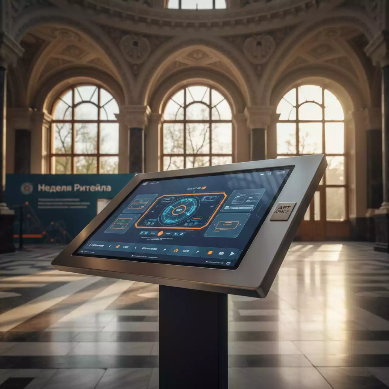 Аренда Панель сенсорная контрольная управления в отеле «Богатырь» — ART SPACE