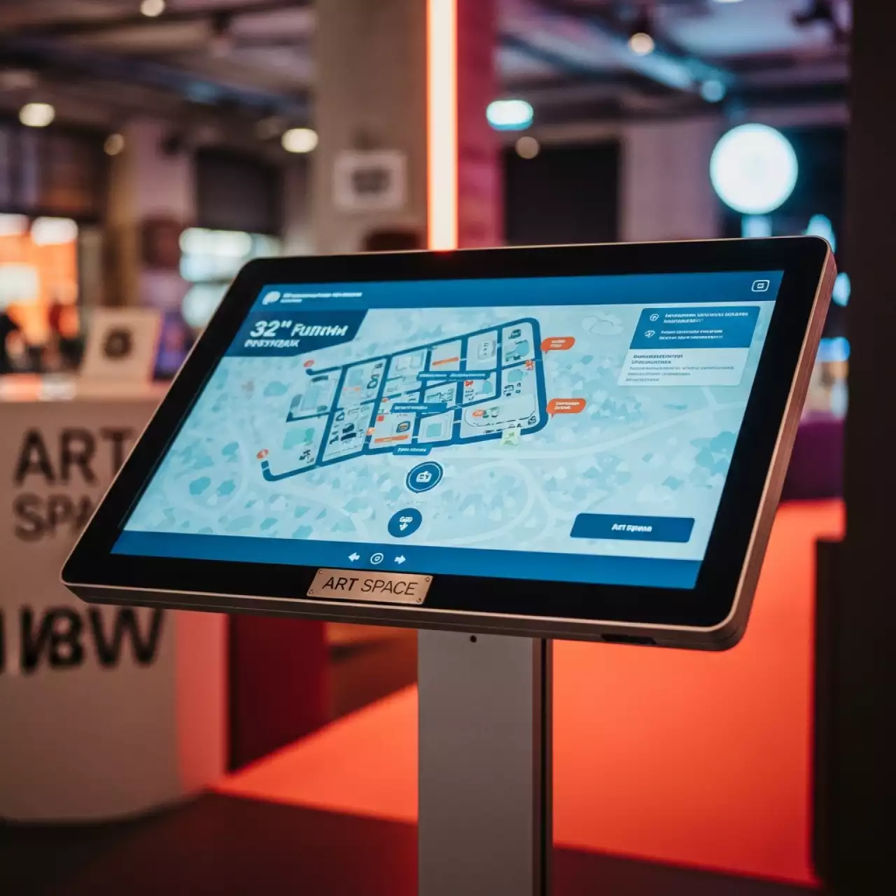 Аренда Панель сенсорная NTab Wall 32 дюйма Full HD в Red Arena — ART SPACE