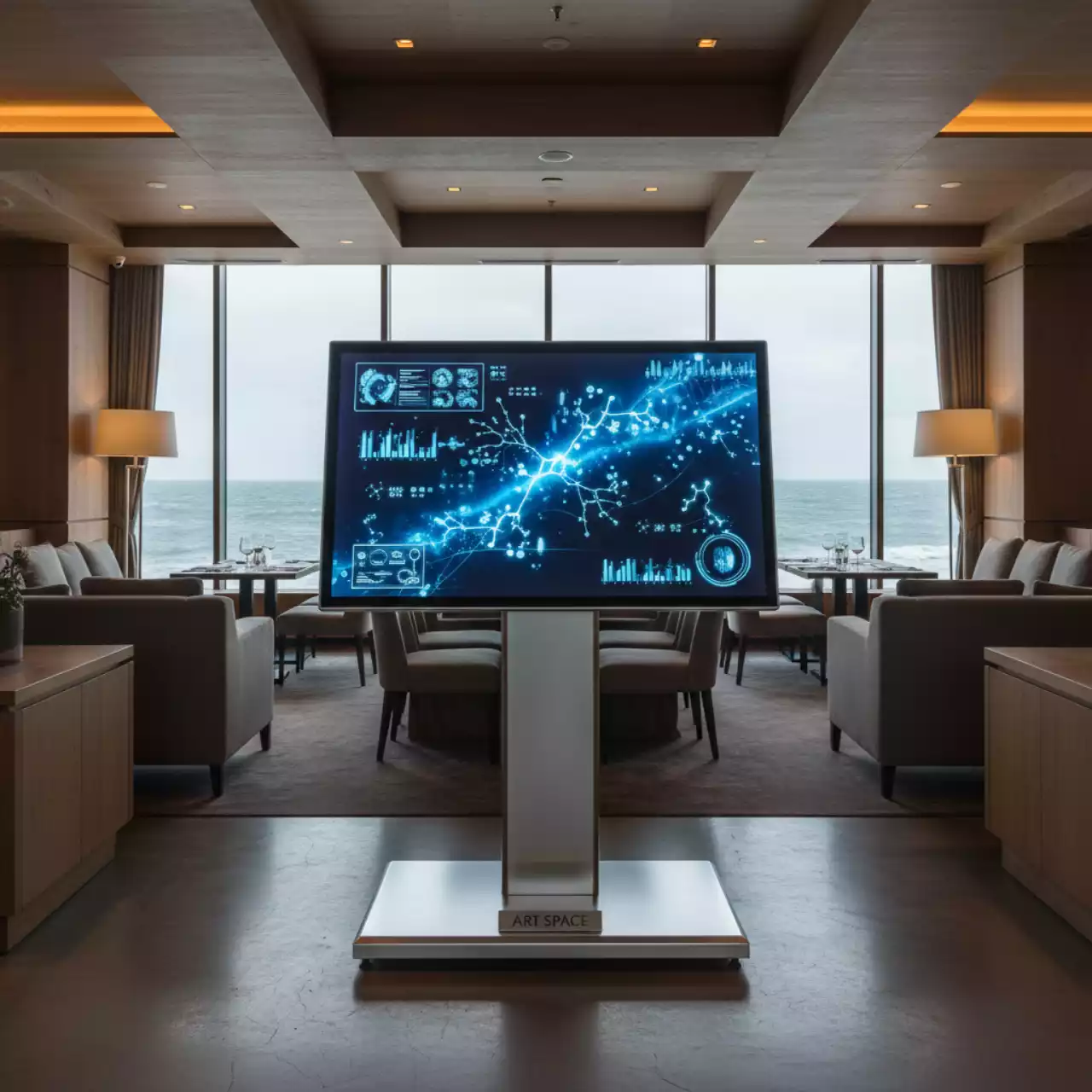 Аренда Панель сенсорная Samsung SyncMaster 400TS 3 в ресторане «Sanremo» — ART SPACE