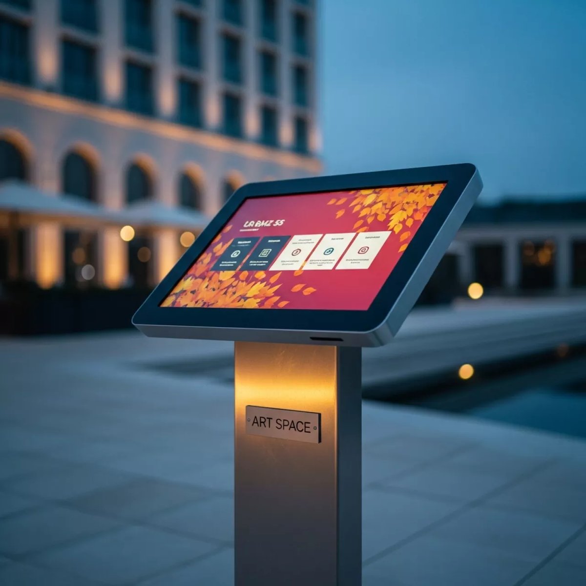 Аренда Панель сенсорная уличная LR БМЗ 55 в Mövenpick Hotel — ART SPACE