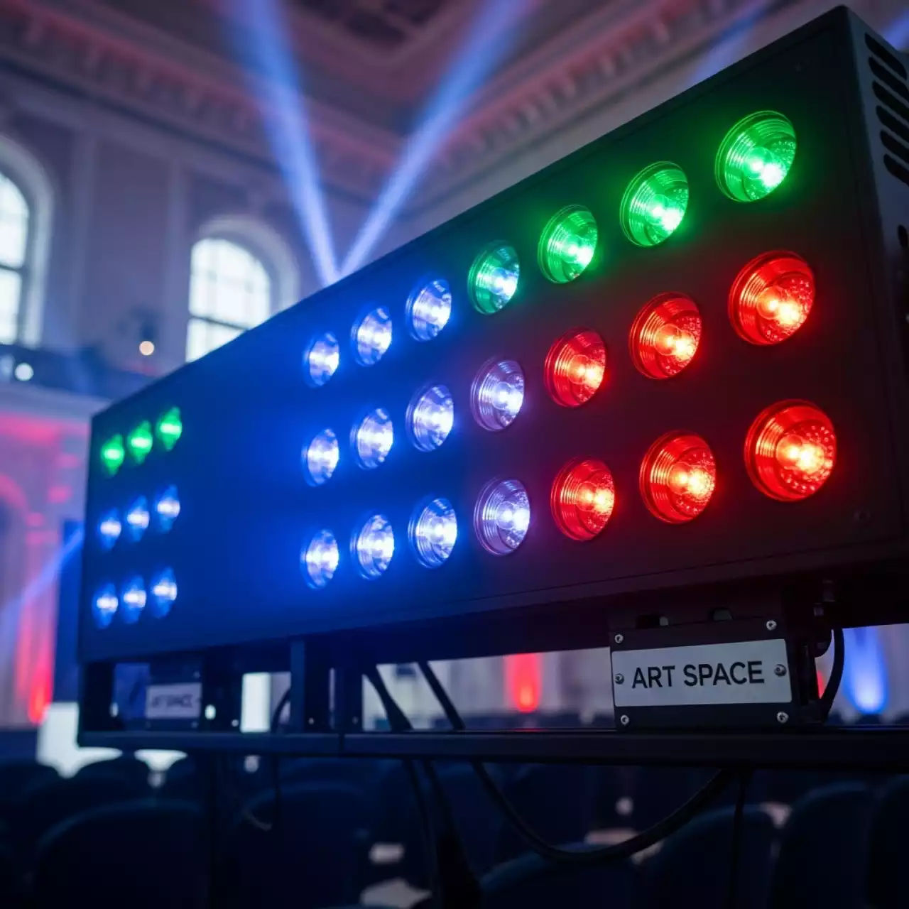 Аренда Панель светодиодная American DJ с бим лучами на вилле «Анна» — ART SPACE