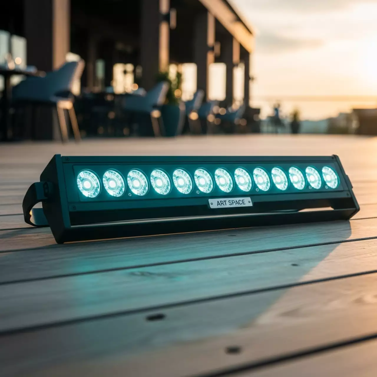 Аренда Панель светодиодная всепогодная Involight LED bar 350 в ресторане «Баран-Рапан» — ART SPACE