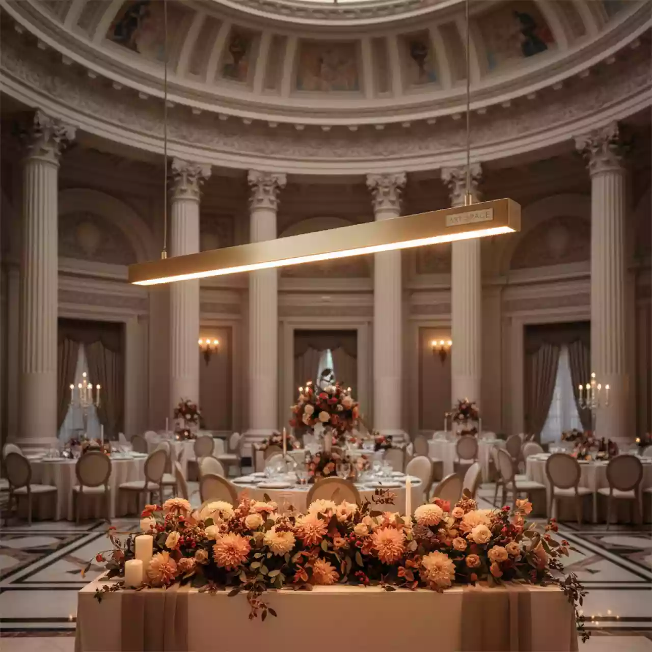 Аренда Панель световая подвесная магнетик в гранд-отеле «Жемчужина» — ART SPACE