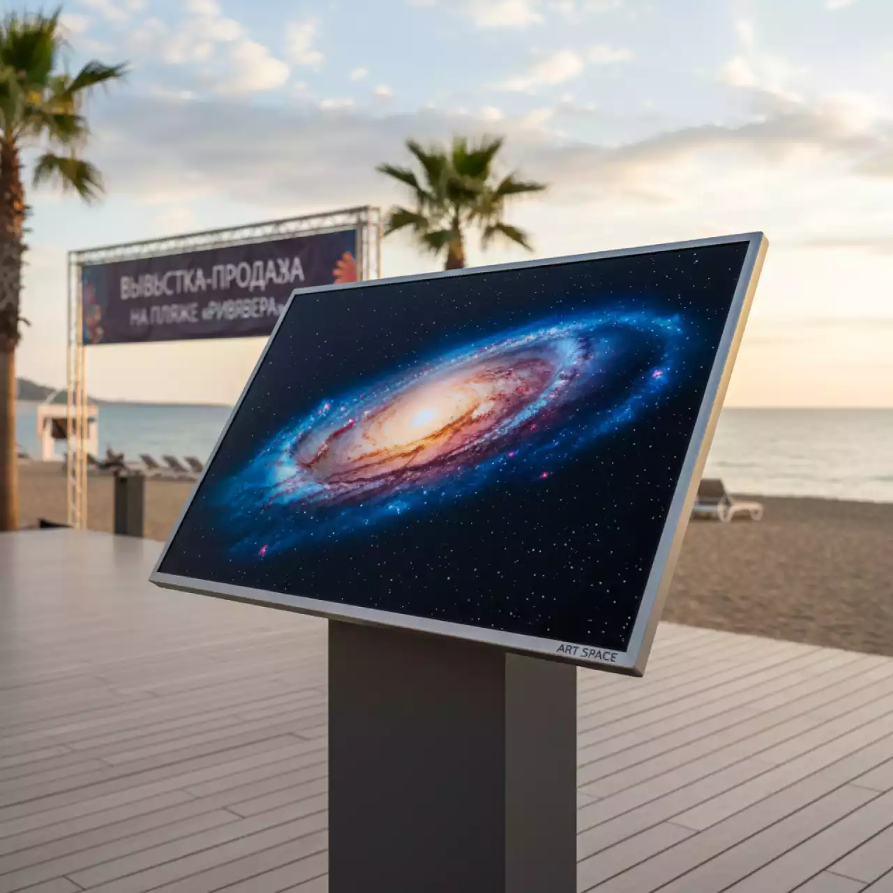 Аренда Панель Vestel PF43D 2H 43 дюйма на пляже «Ривьера» — ART SPACE