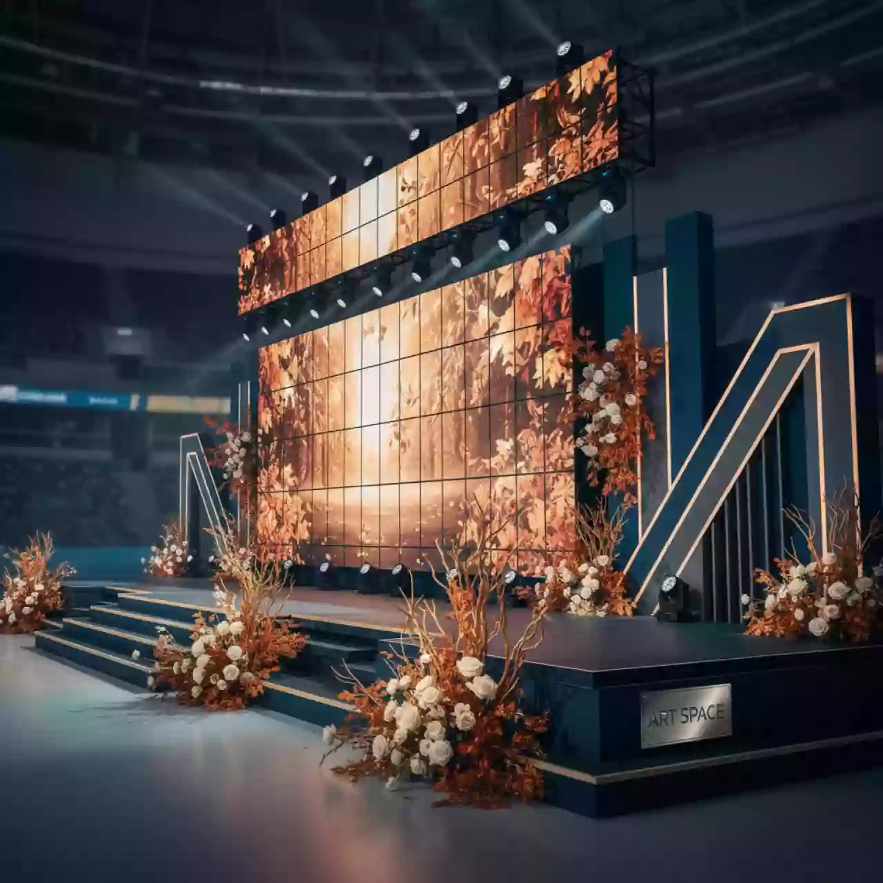 Аренда Панели бесшовные Samsung SyncMaster 460UT 2 для видеостен в ледовом дворце «Большой» — ART SPACE