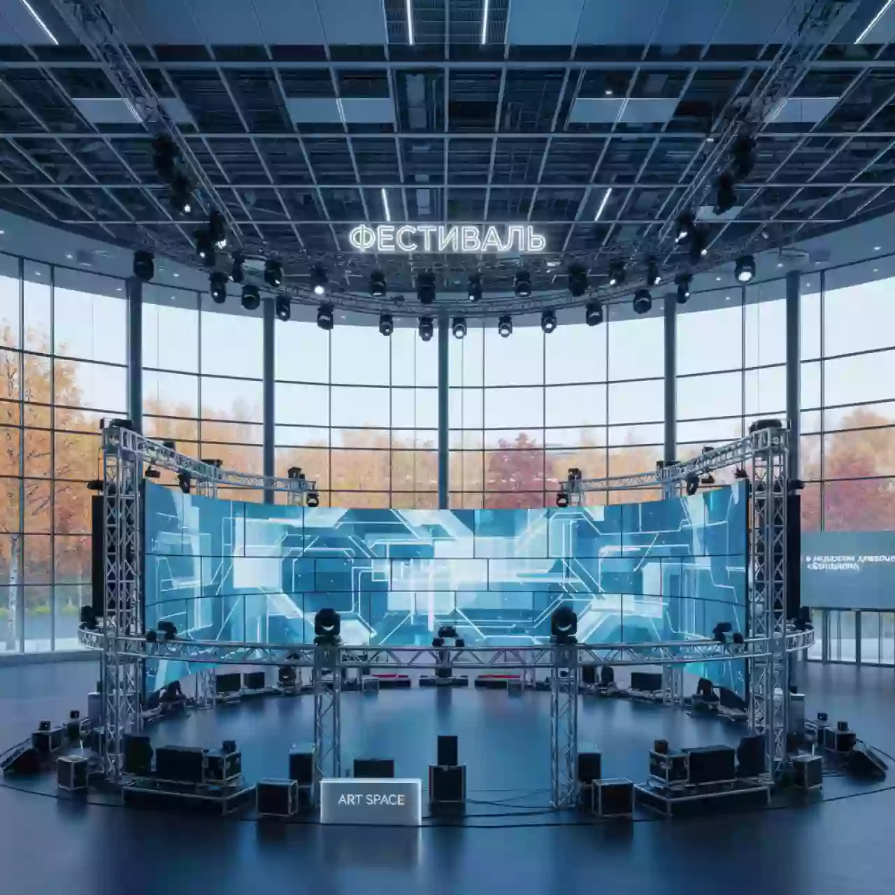 Аренда Панели бесшовные Samsung SyncMaster 460UTn 2 для видеостен в ледовом дворце «Большой» — ART SPACE