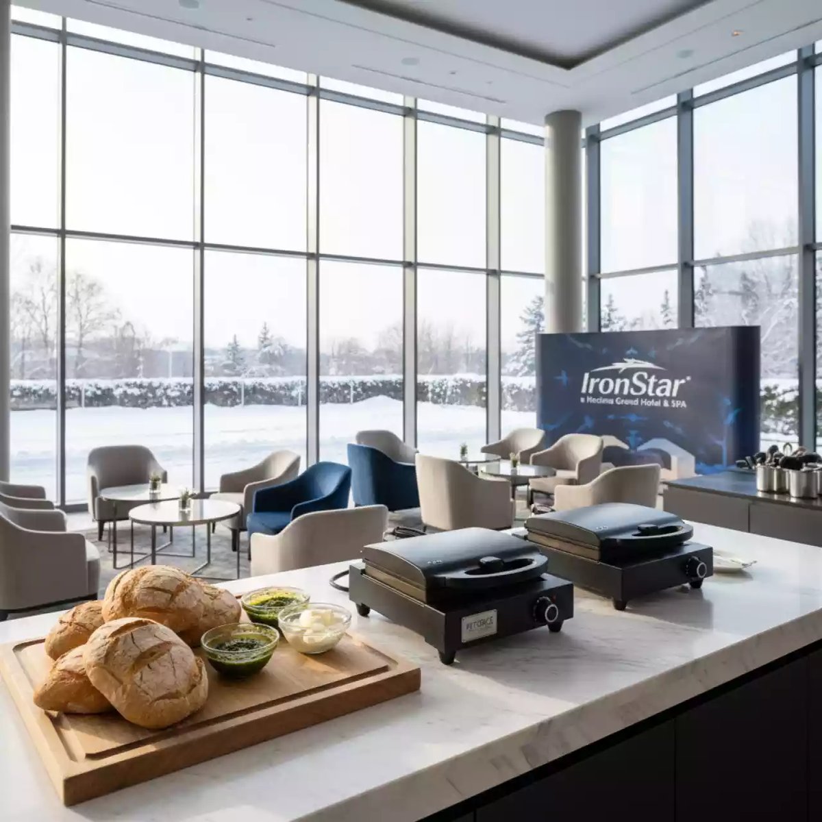 Аренда Панини мастер класс по приготовлению в Rodina Grand Hotel & SPA — ART SPACE