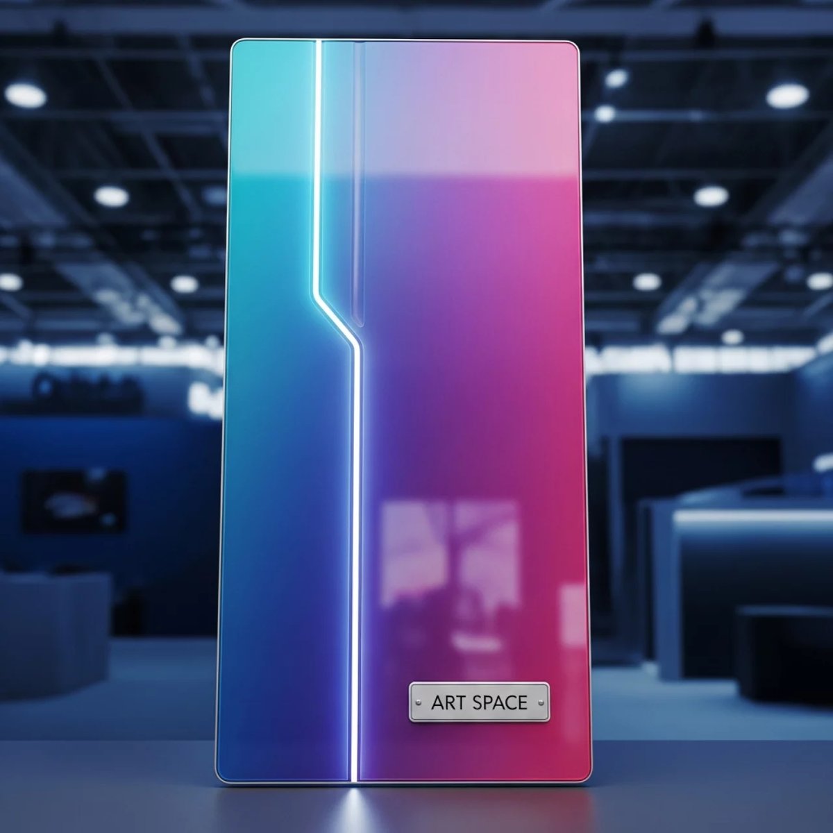 Аренда Панно на пластике глянцевый ламинат 3 мм 147х300 см в Omega Sirius — ART SPACE