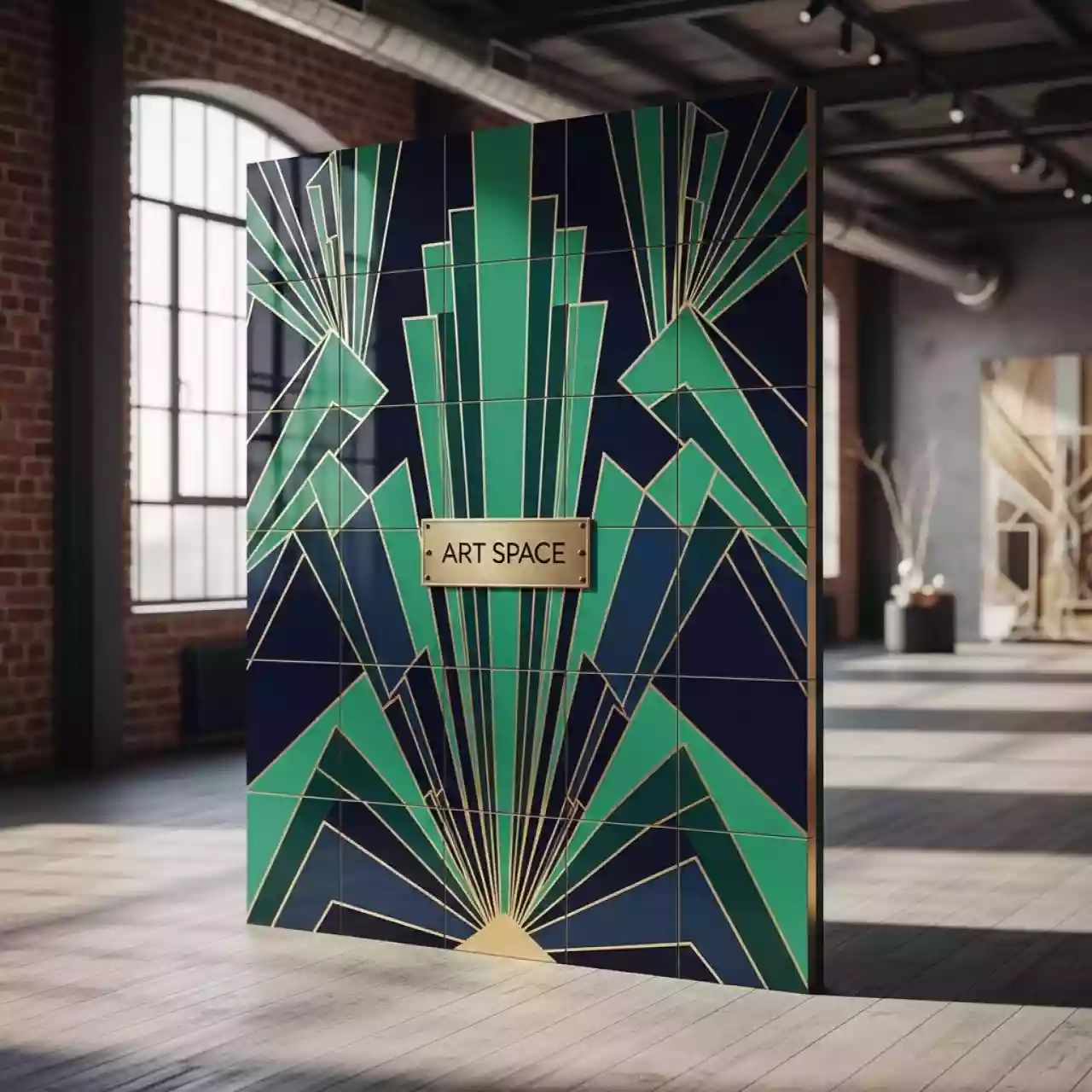 Аренда Панно на плитке 252х189 см печать керамическими чернилами в лофте «Студия 21» — ART SPACE