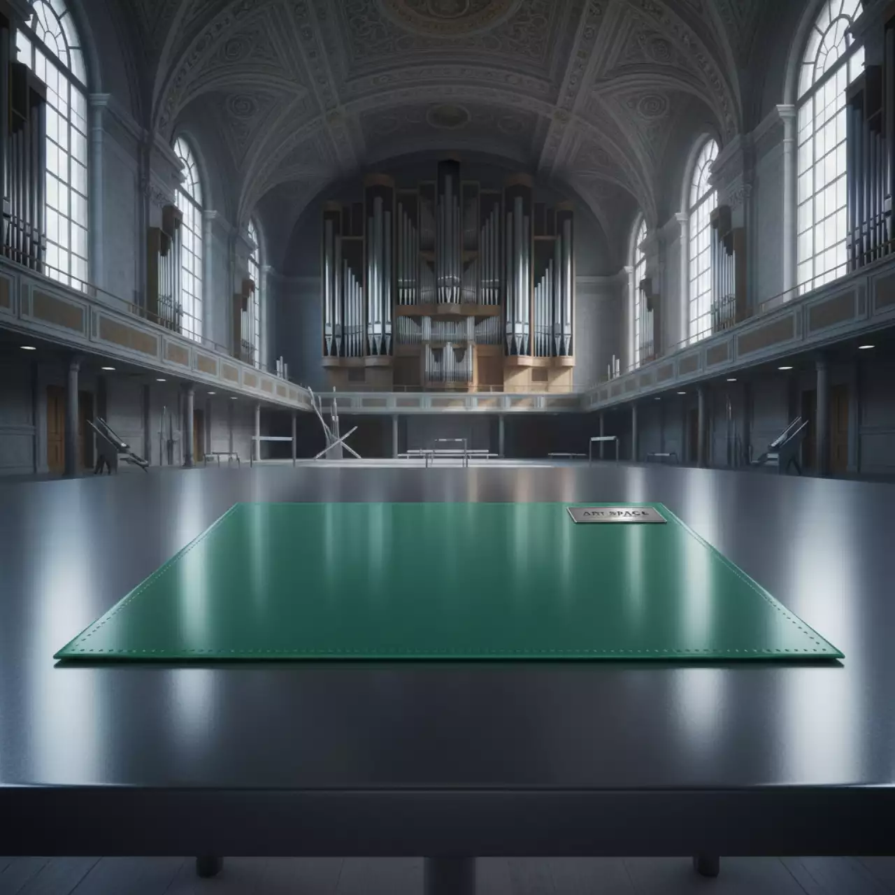 Аренда Папка уголок Attache А4 плотная 150 мкм зеленая в Зале органной и камерной музыки — ART SPACE