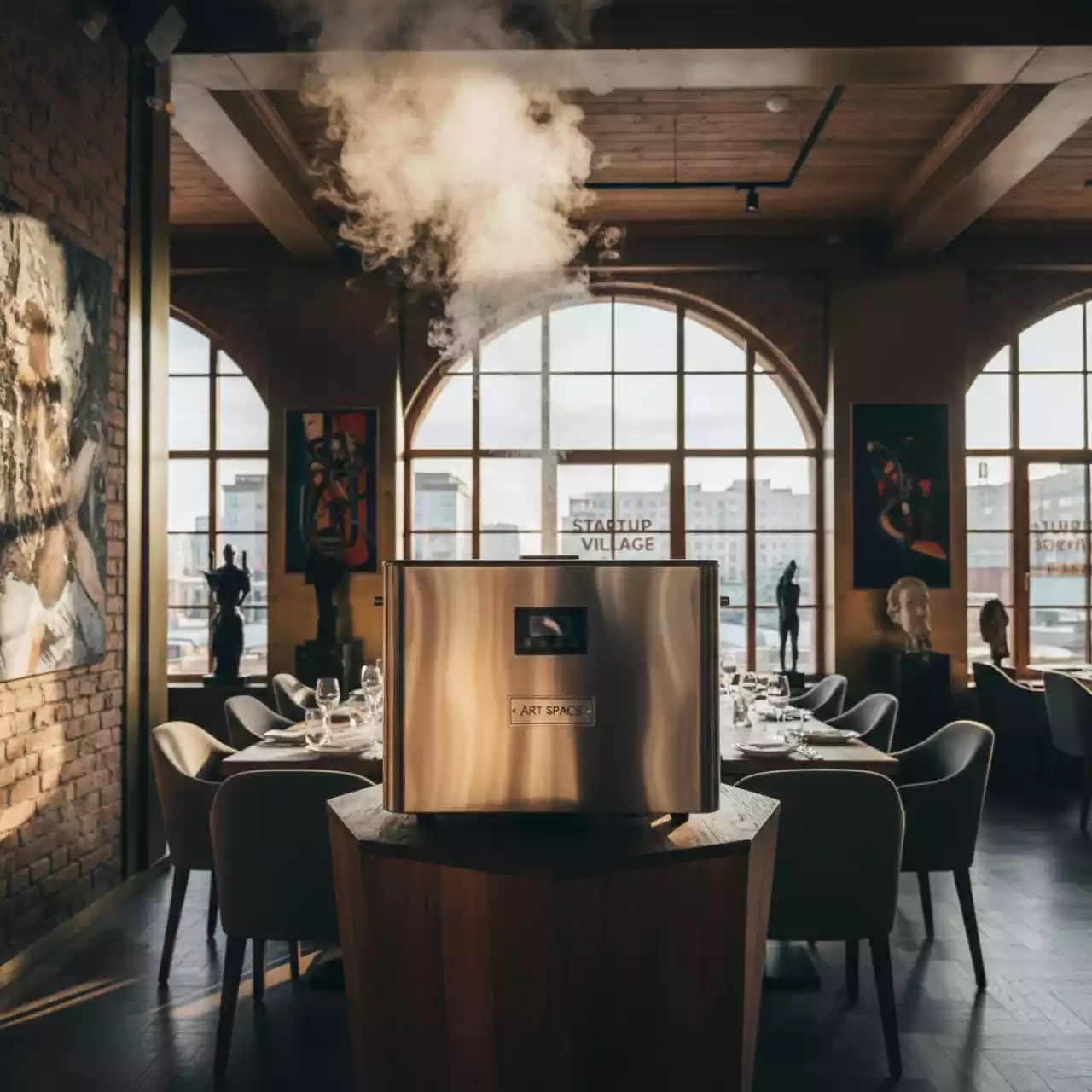 Аренда Парогенератор в ресторане «Brunello» — ART SPACE