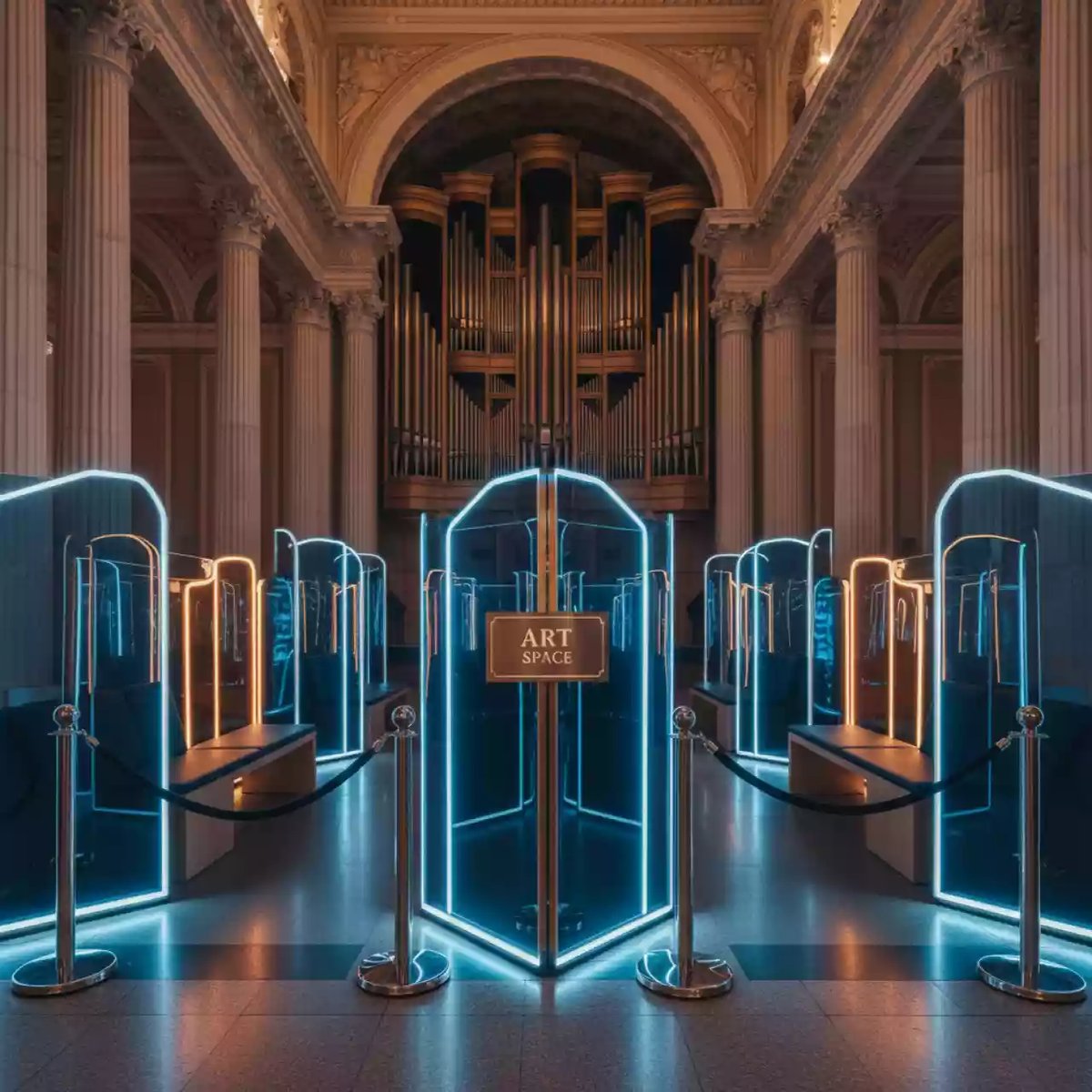 Аренда Пассажирские зоны в Зале органной и камерной музыки — ART SPACE