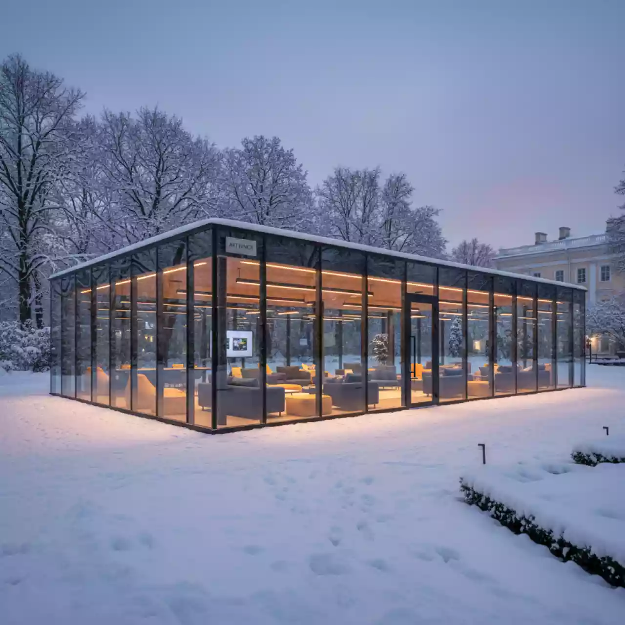 Аренда Павильон 300 кв.м в усадьбе Голицына — ART SPACE