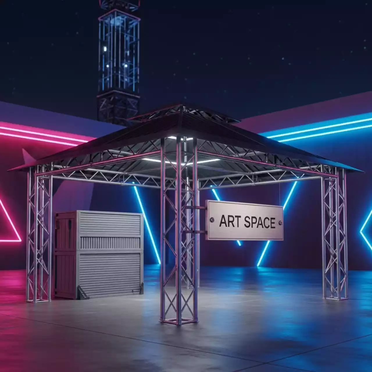 Аренда Павильон 3х3 в Alpha Sirius — ART SPACE