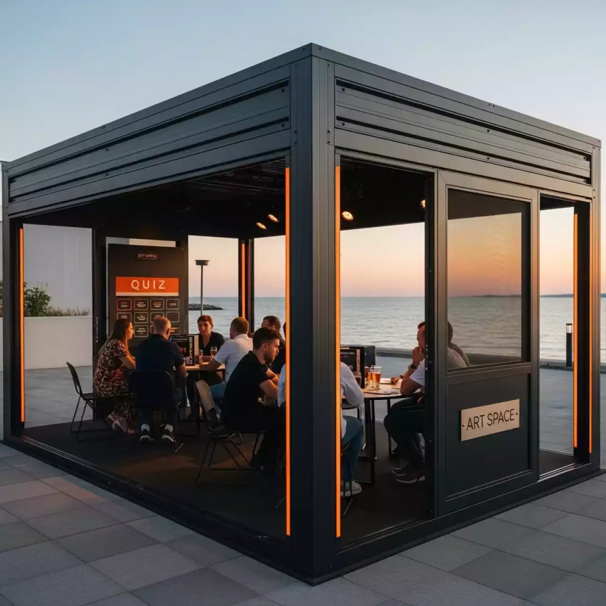 Аренда Павильон 5х5 м в банкетном зале «Дельфин» — ART SPACE