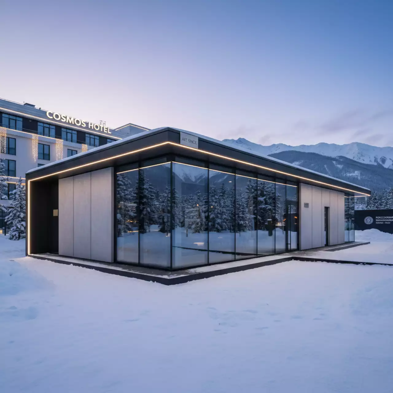 Аренда Павильон Puma в Cosmos Sochi Hotel — ART SPACE