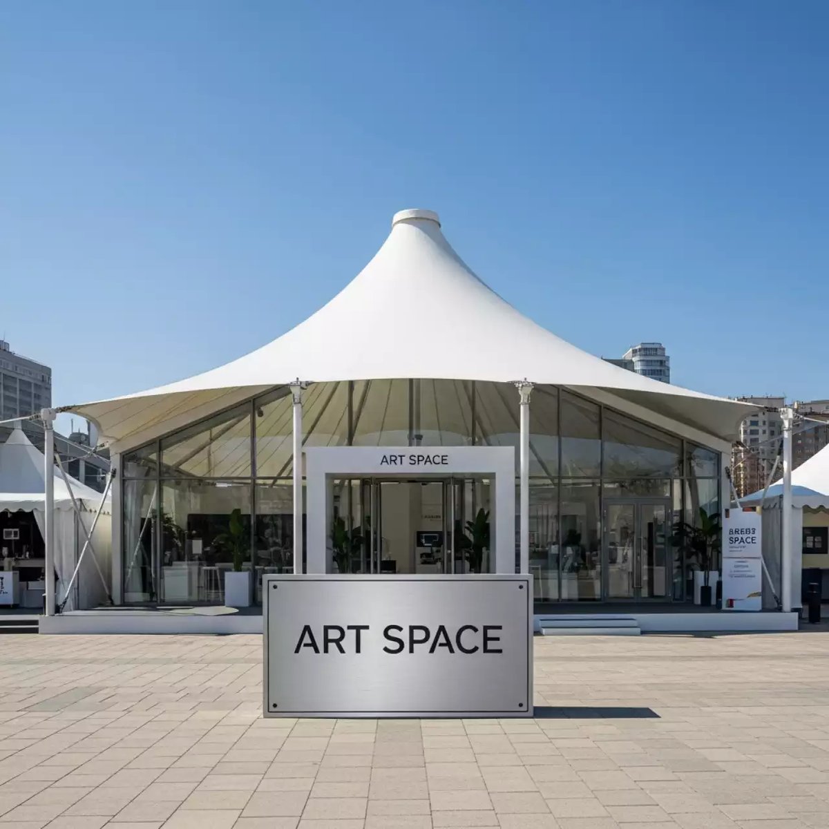Аренда Павильон тентовый 20 на Медальной площади — ART SPACE