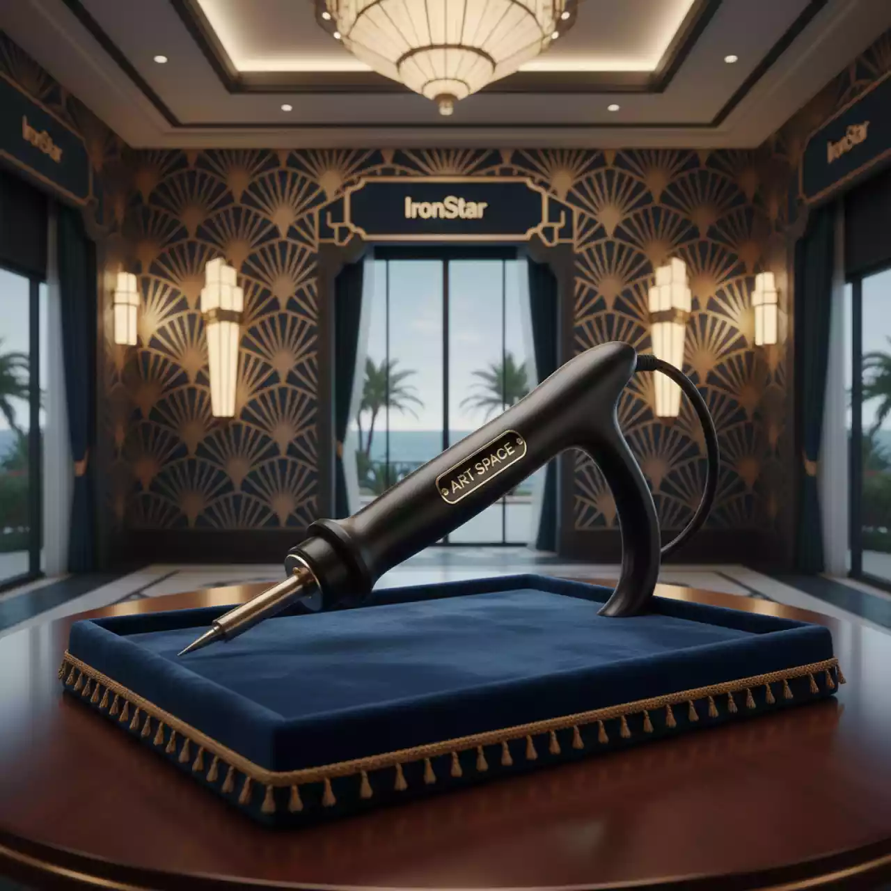 Аренда Паяльник электрический 40 Вт с пластиковой ручкой Sparta в отеле Radisson Lazurnaya — ART SPACE