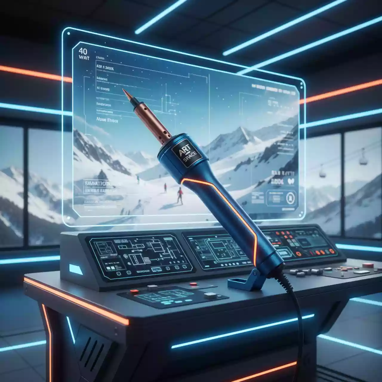 Аренда Паяльник электрический Matrix 40 Вт с медным наконечником на курорте «Газпром» (Альпика) — ART SPACE