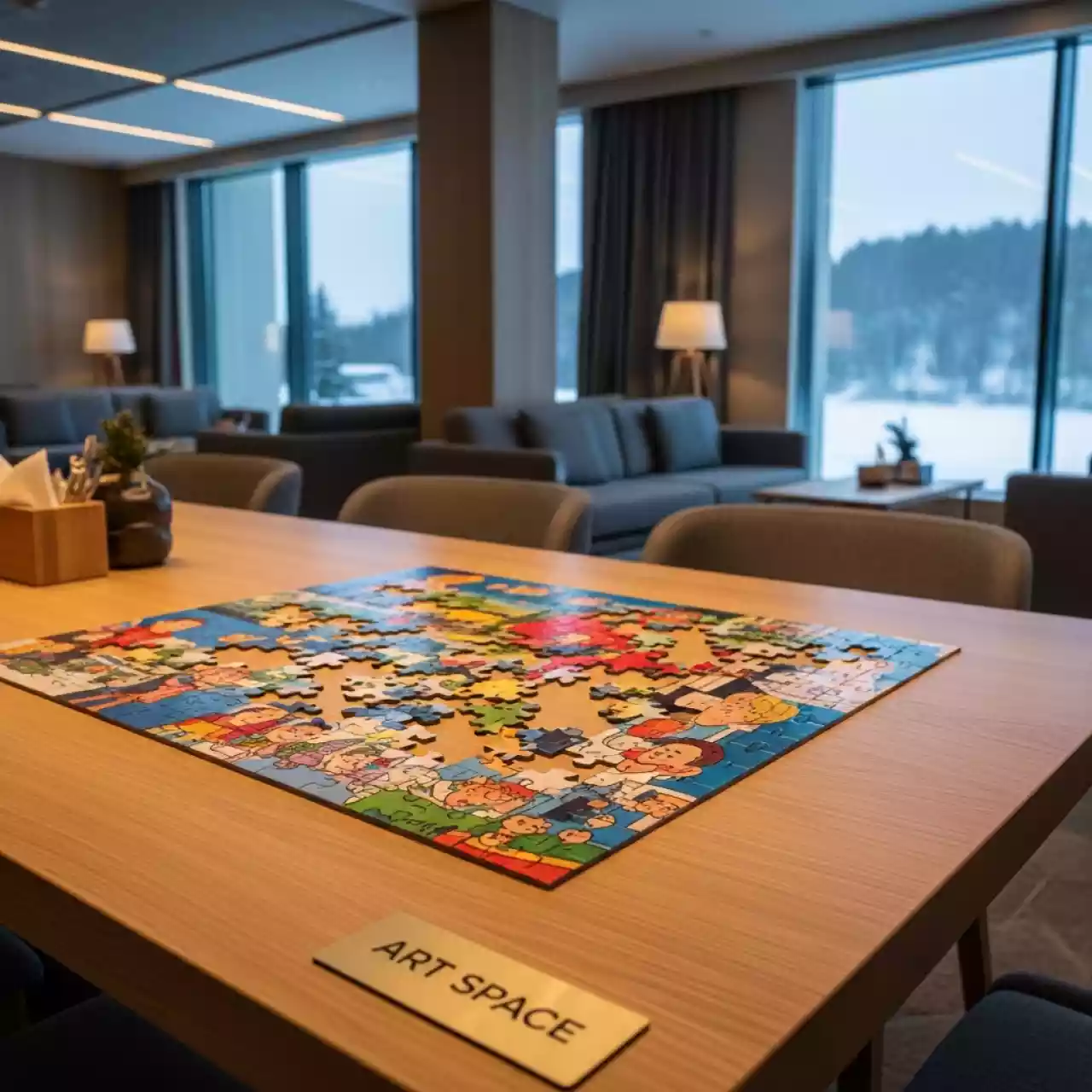 Аренда Пазл мультфильмы СССР в Сочи Парк Отеле — ART SPACE