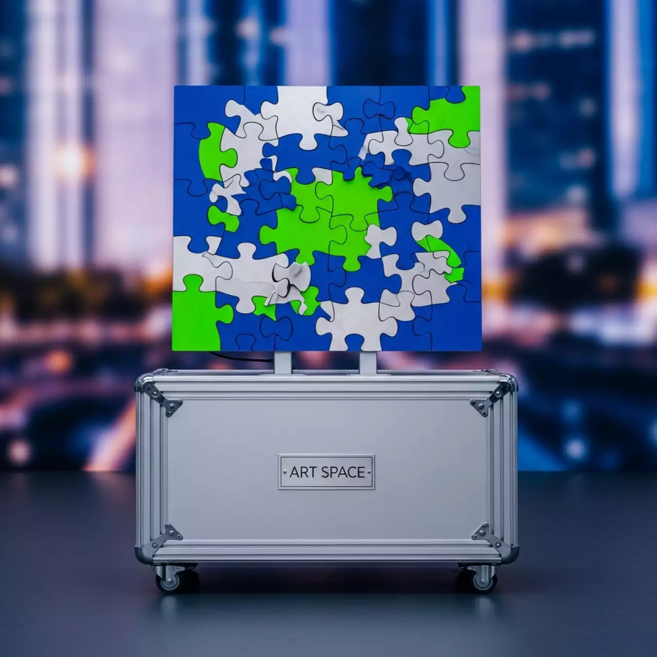 Аренда Пазл на мольберте в отеле Radisson Lazurnaya — ART SPACE