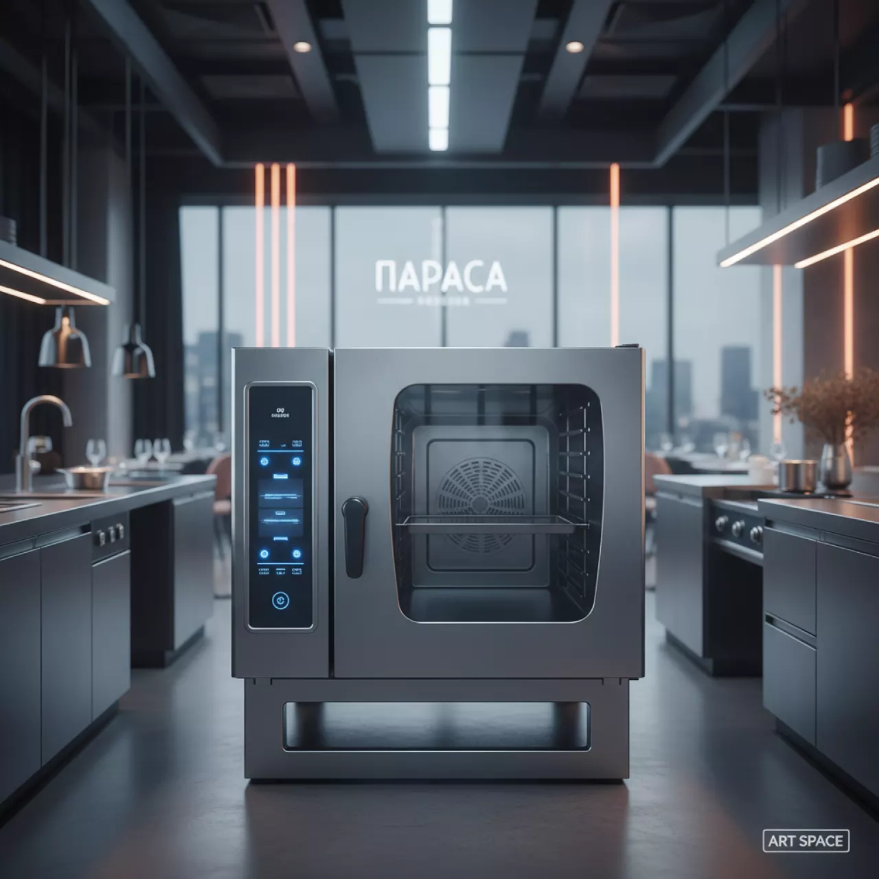 Аренда Печь конвекционная 2,67 кВт в ресторане «Паруса» — ART SPACE