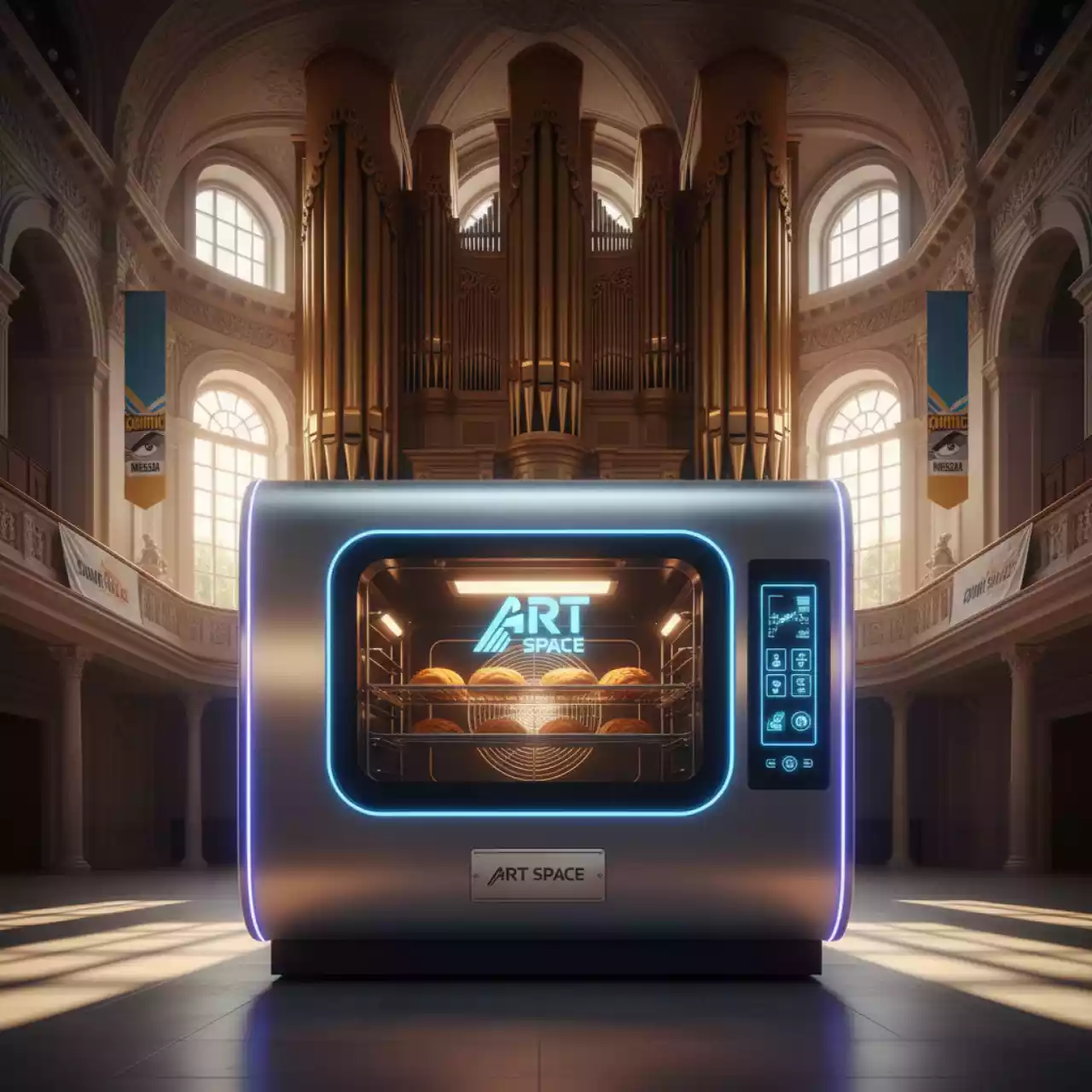 Аренда Печь конвекционная Crazy Pan CP EC 05TBHS в Зале органной и камерной музыки — ART SPACE