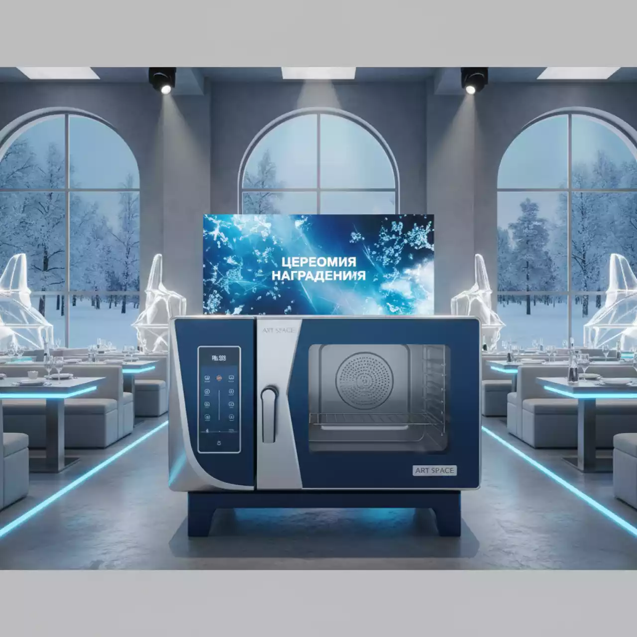 Аренда Печь конвекционная Enteco ДН 43 в ресторане «Sanremo» — ART SPACE