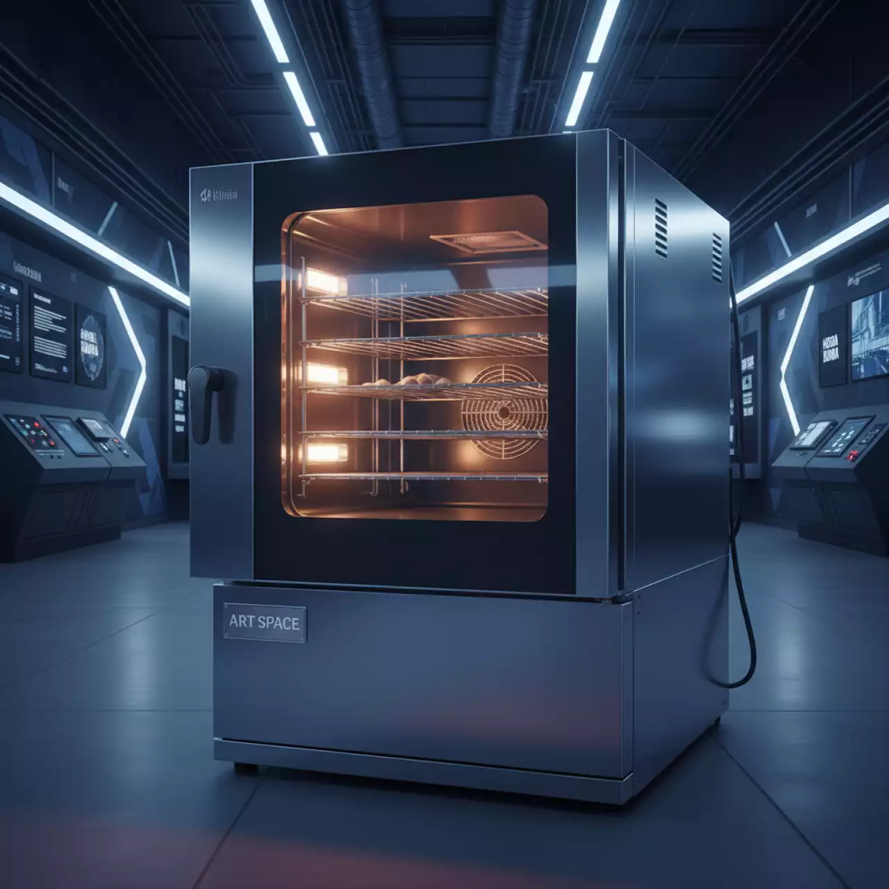 Аренда Печь конвекционная Hurakan HKN XFT 133L в ледовой арене «Шайба» — ART SPACE