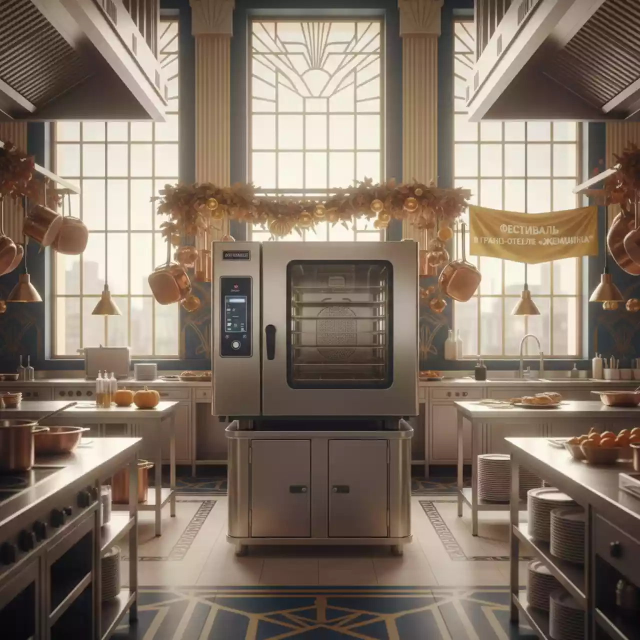 Аренда Печь конвекционная Luxstahl Fast FV CME 604 HR в гранд-отеле «Жемчужина» — ART SPACE