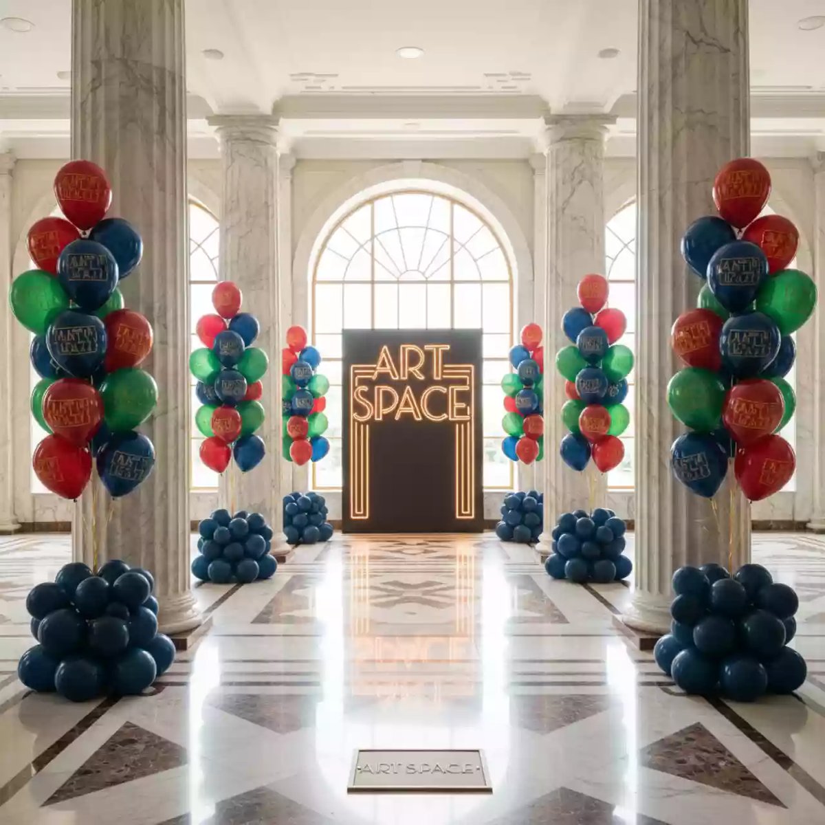 Аренда Печать на шарах 400 штук с двух сторон в Grand Karat Sochi — ART SPACE