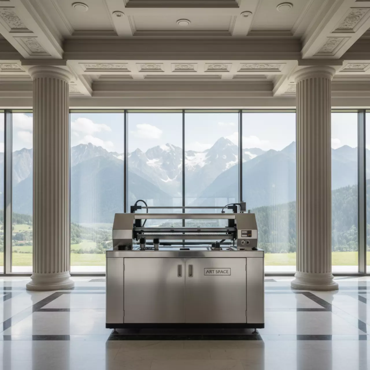 Аренда Печатающая головка чистящая станция HP Cleaning Magenta в Skypark Sochi — ART SPACE