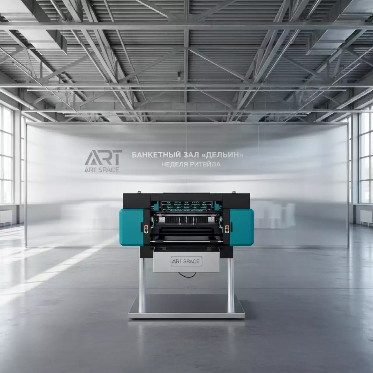 Аренда Печатающая головка HP 70 matte black и cyan Z2100 C9404A в банкетном зале «Дельфин» — ART SPACE