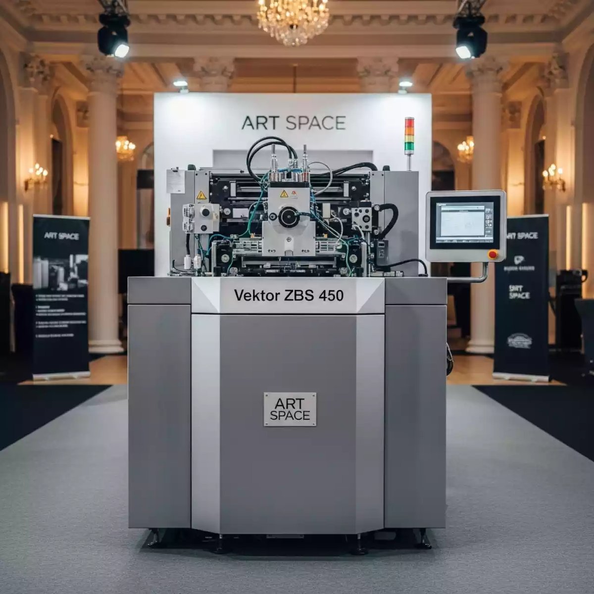 Аренда Печатная машина флексографическая Vektor ZBS 450 в Университете «Сириус» — ART SPACE