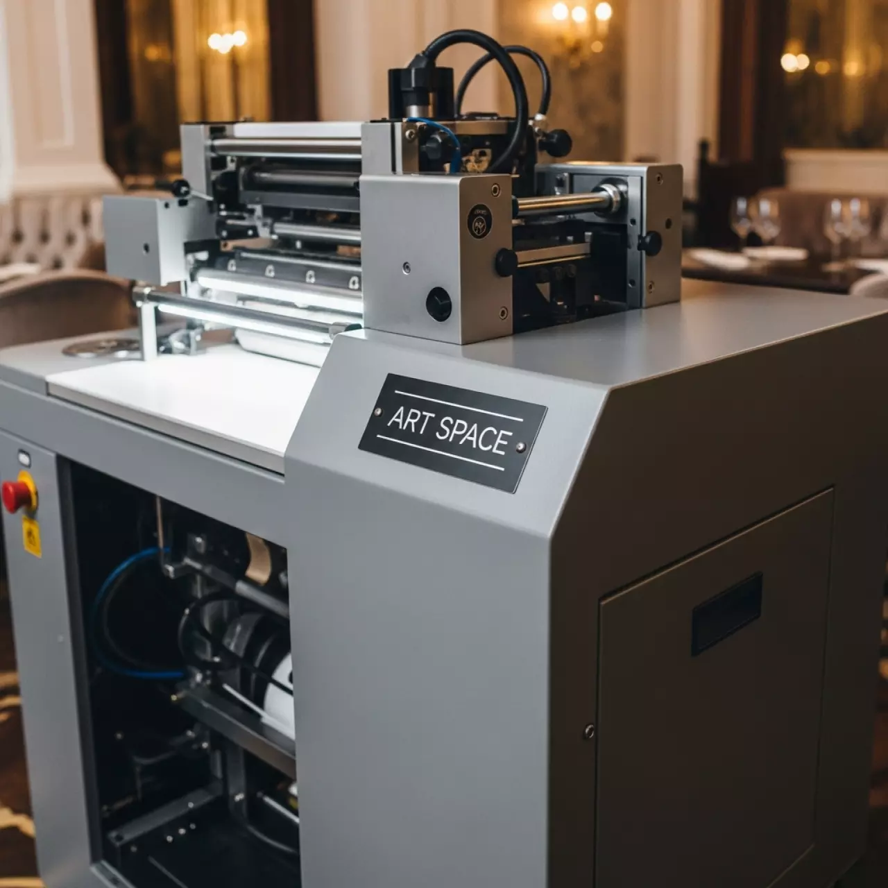 Аренда Печатная машина флексографическая Vektor ZBS 620 в ресторане «La Terrazza» — ART SPACE