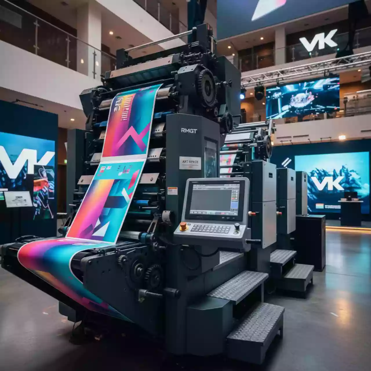 Аренда Печатная машина офсетная RMGT 940 в Courtyard by Marriott Sochi — ART SPACE