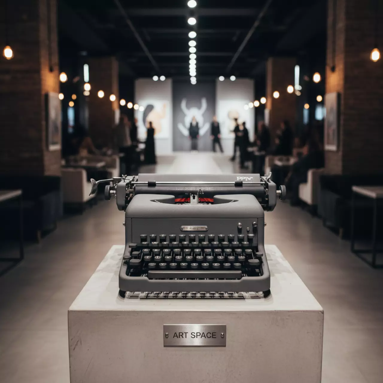 Аренда Печатная машинка ППМ в ресторане «Баран-Рапан» — ART SPACE