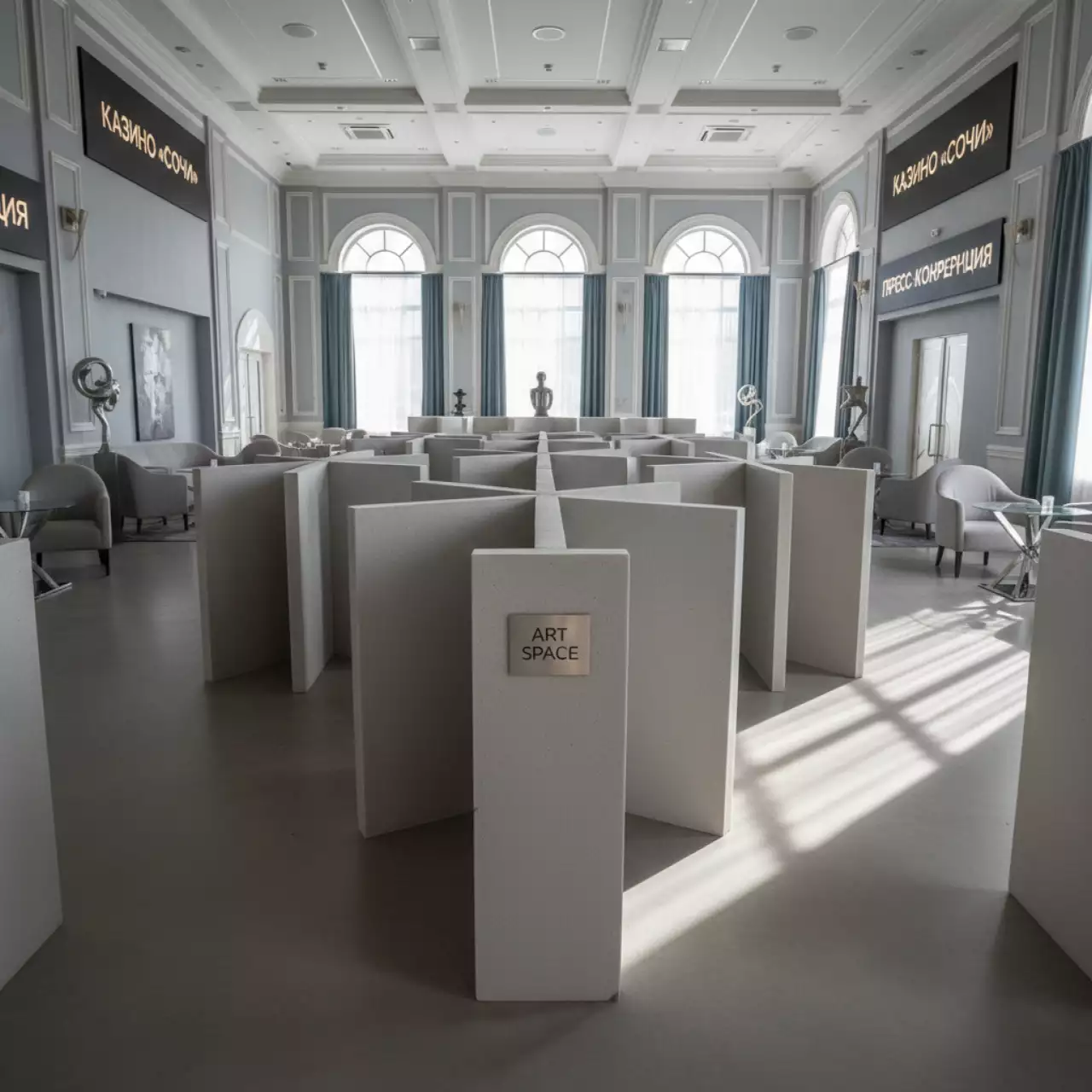 Аренда Пенополистирол экструдированный ISOBOX 100 в казино «Сочи» — ART SPACE