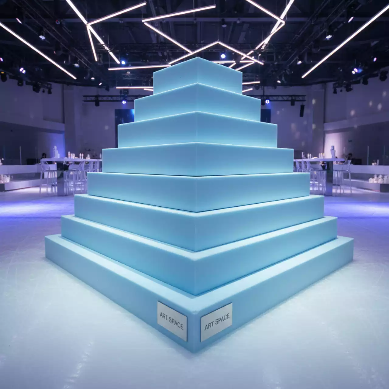 Аренда Пенополистирол экструдированный XPS 50 мм в ледовом дворце «Роза Хутор» — ART SPACE